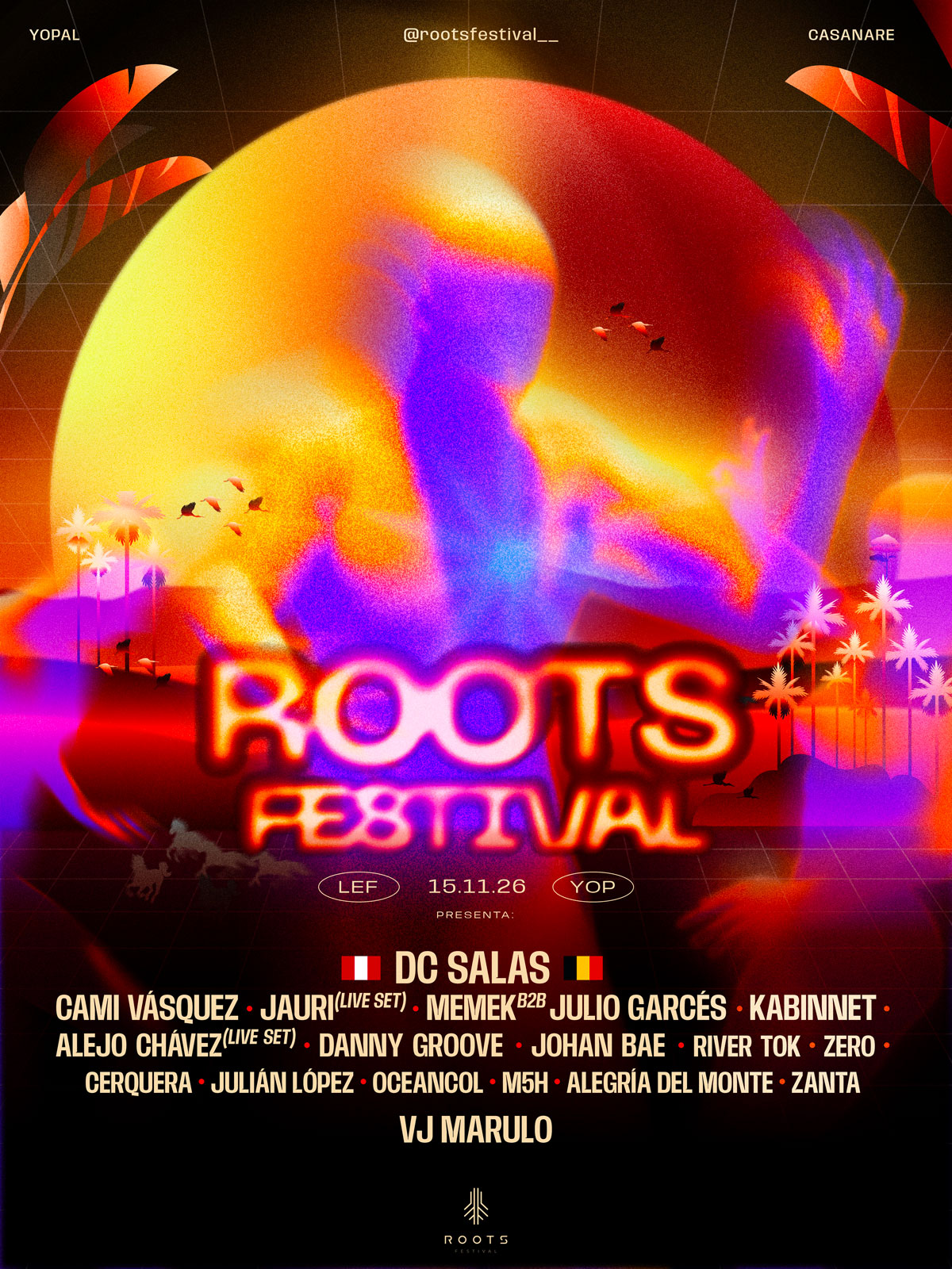 ROOTS FESTIVAL 2026 — ETAPA 1